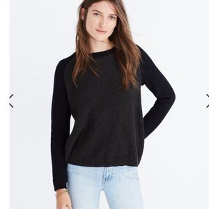 Madewell cross back sweater